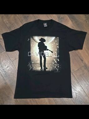 Vintage 1998 Single Stitch David Ball Starlite Lounge Country Music Tour Tee XL